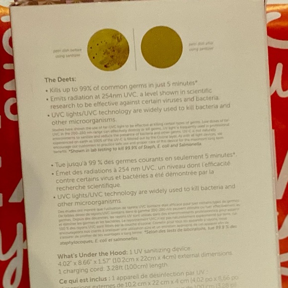 Tech Candy Portable UV Sanitizing Box NWT!! - Picture 8 of 10